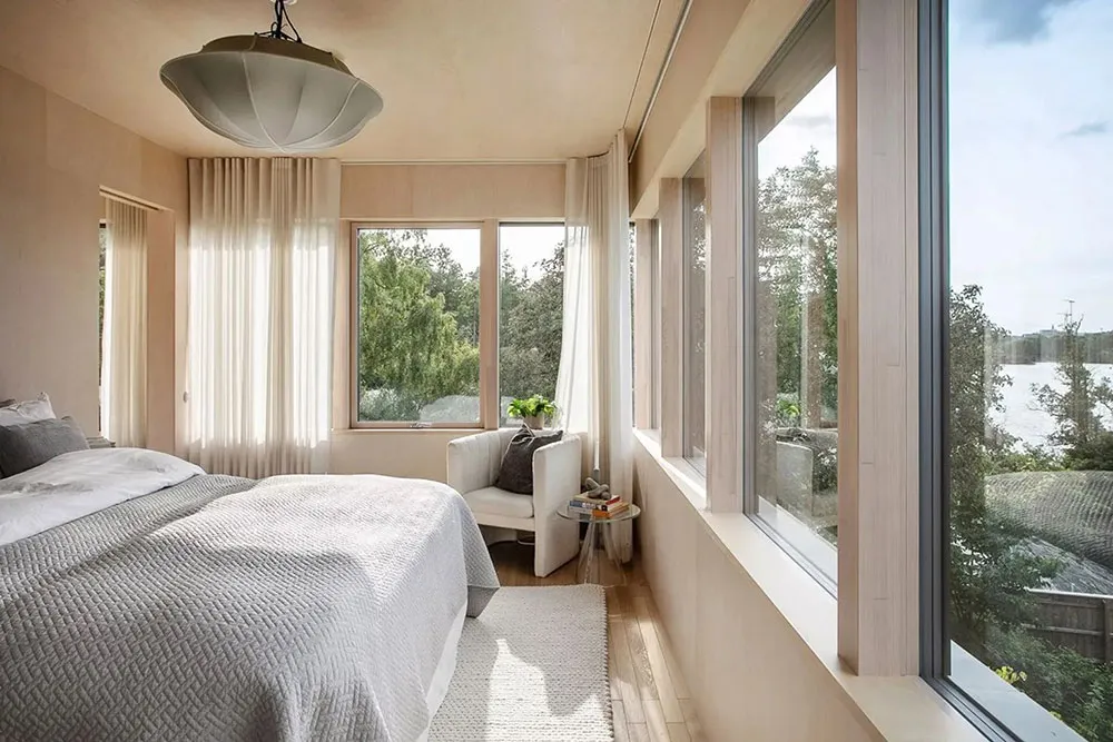 Rozkoszna nowoczesna willa u jeziora w Stokholmie - Gallery image 14