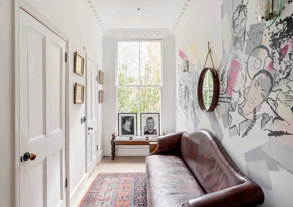 Белая квартира в Лондоне с декором, неподвластном времени - Gallery image 10