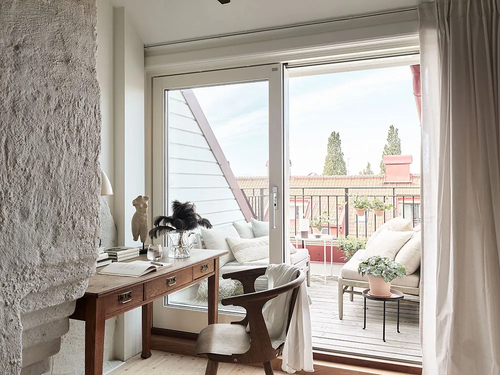 Светлая скандинавская квартира с эффектной мансардой (69 кв. м) - Gallery image 5