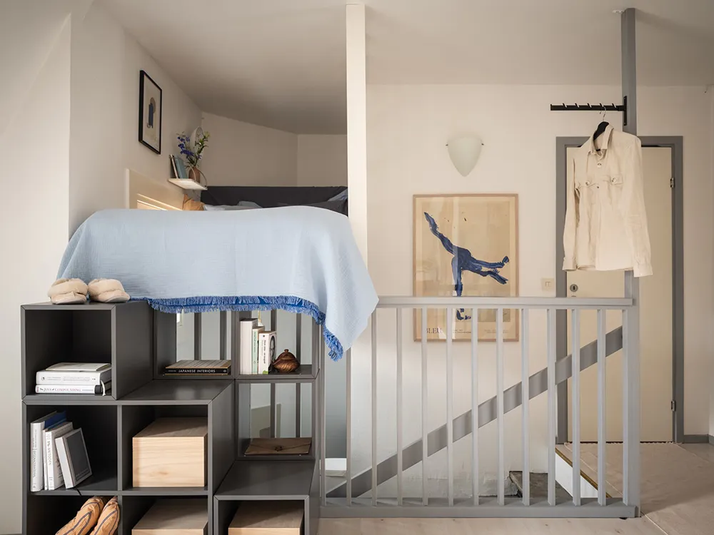 Helle kleine Wohnungsstudio im Obergeschoss (39 qm) - Gallery image 10