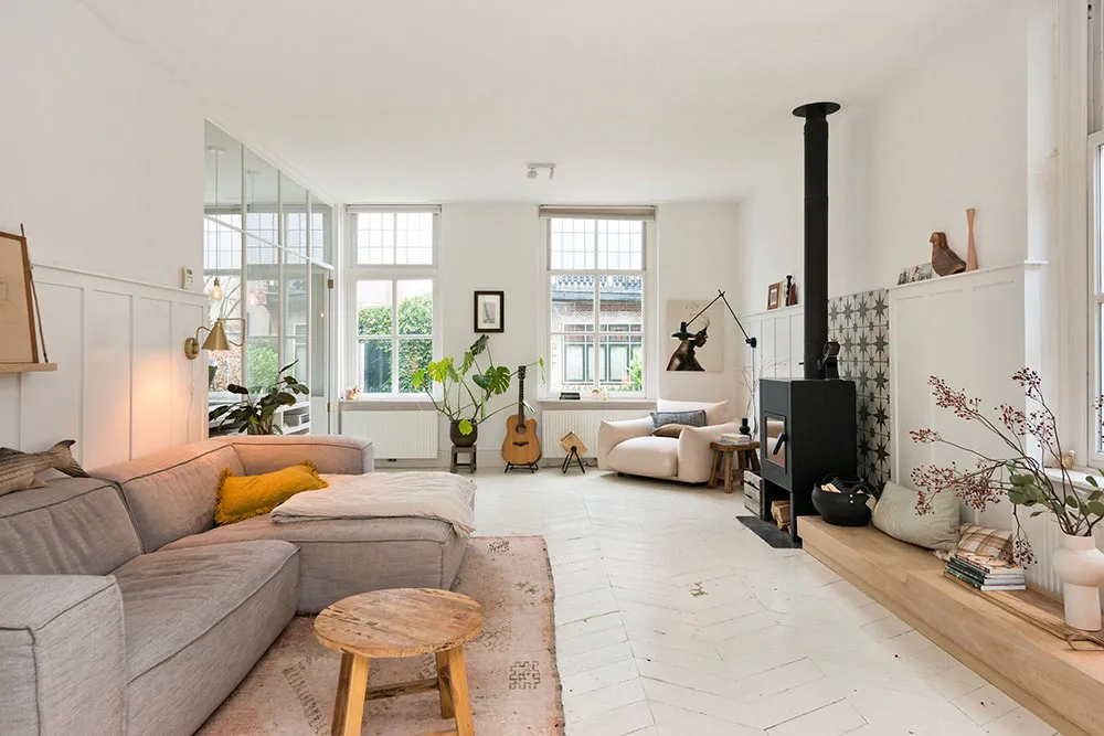 Cute Dutch Cottage with White Interiors - Gallery image 2