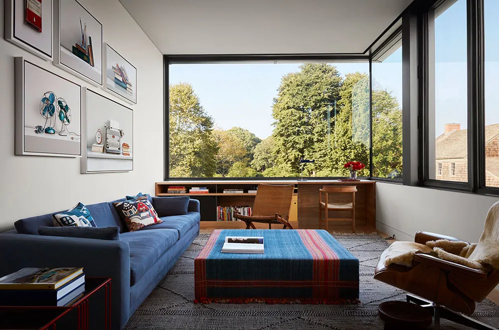 Un mélange audacieux de styles dans le design d'une maison familiale de vacances sur Long Island - Gallery image 20