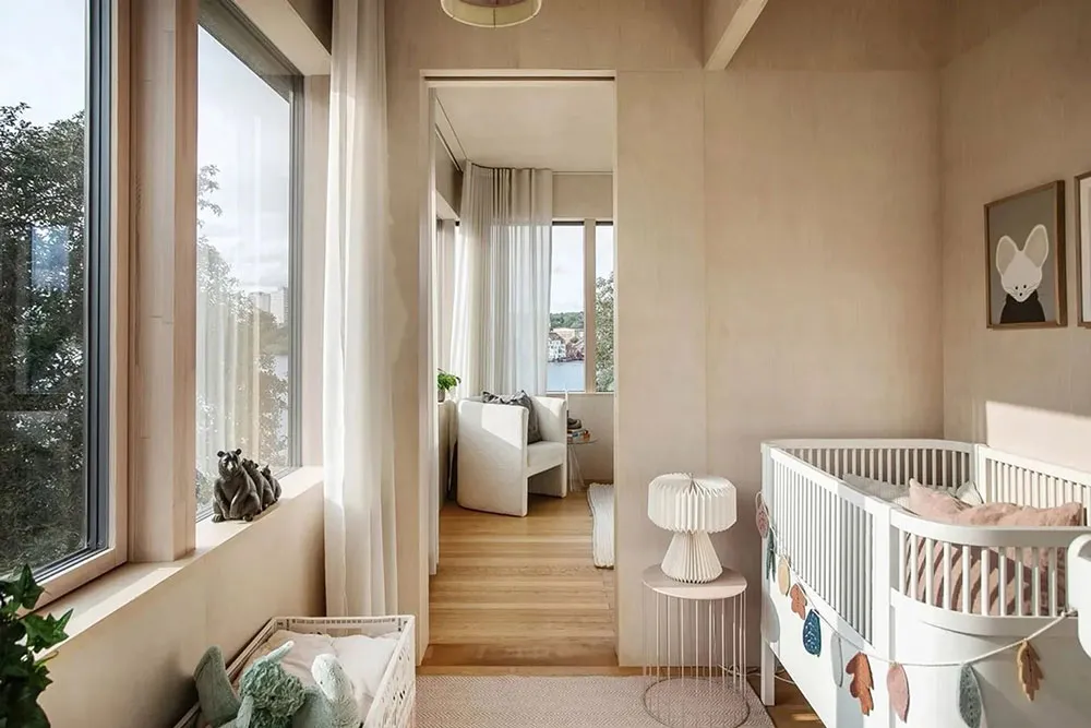 Rozkoszna nowoczesna willa u jeziora w Stokholmie - Gallery image 18