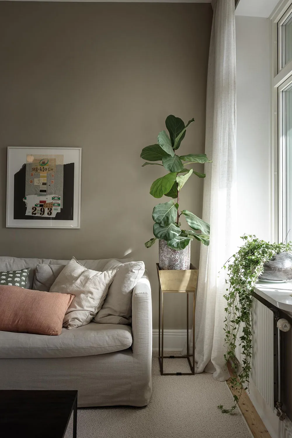 Тёплая и нежная квартира с камином в Швеции - Gallery image 5