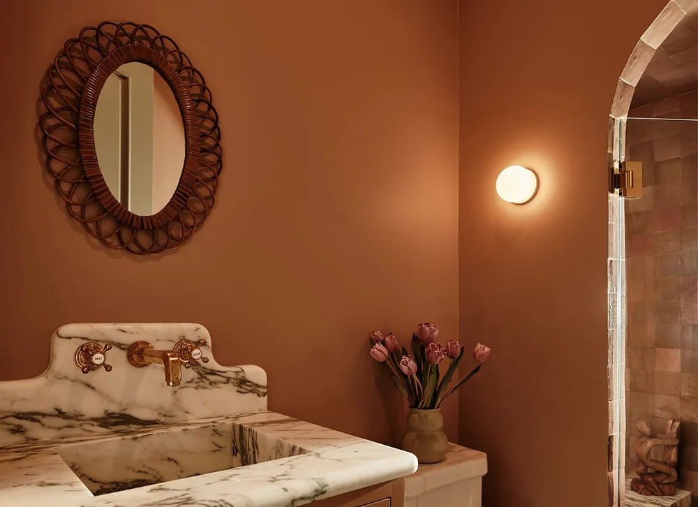 Warm modernes Design und Blick auf die Bucht: Haus in Los Angeles - Gallery image 9