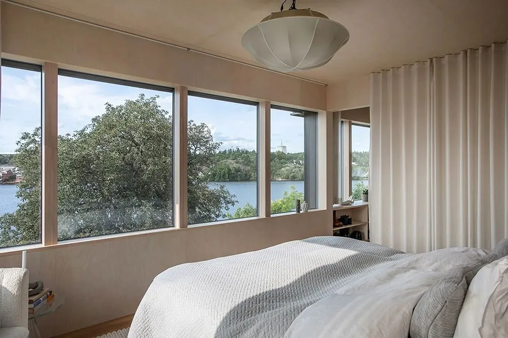 Rozkoszna nowoczesna willa u jeziora w Stokholmie - Gallery image 13