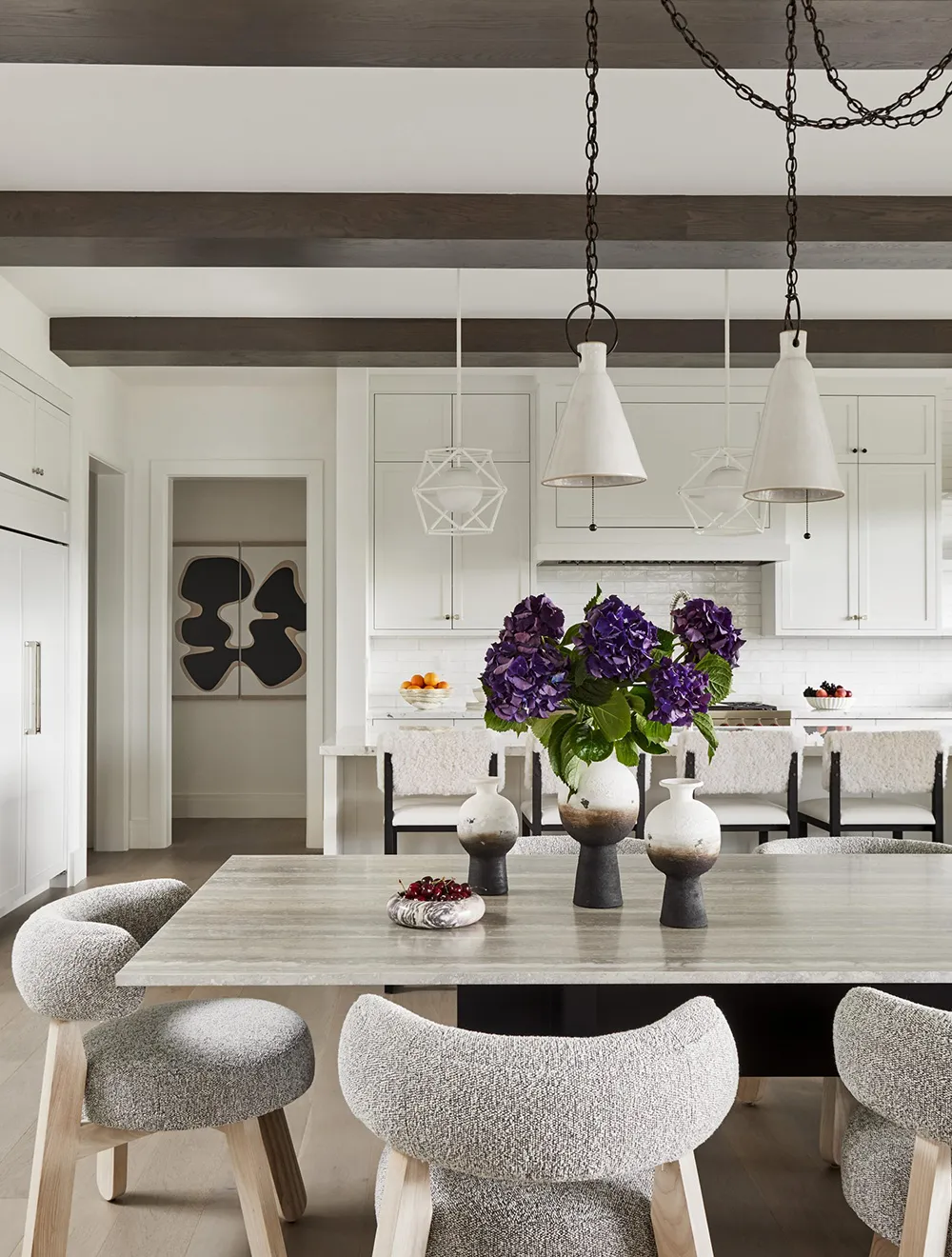 Intérieur neutre chaleureux pour une maison familiale à New York - Gallery image 3