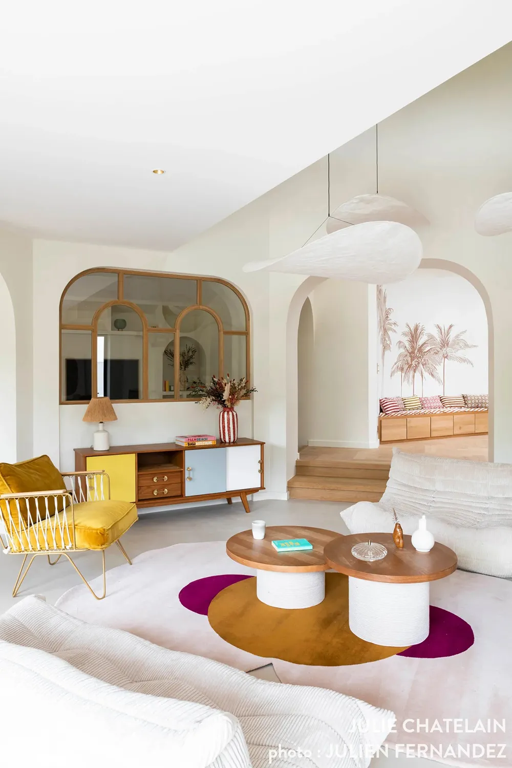 Design élégant dans des tons chauds pour une villa sur la côte atlantique de France - Gallery image 8