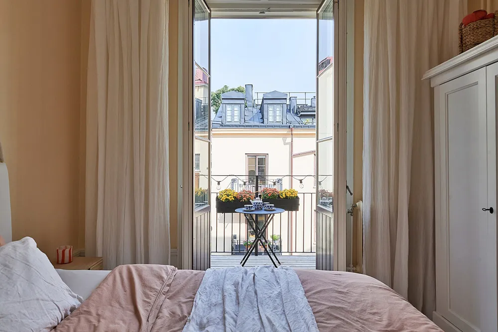 Компактная трехкомнатная квартира в Швеции в монохромных тонах (65 кв. м) - Gallery image 12