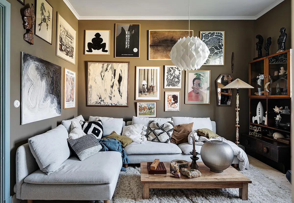 Обильний декор у квартирі в будинку XVIII століття у Гетеборзі - Gallery image 20