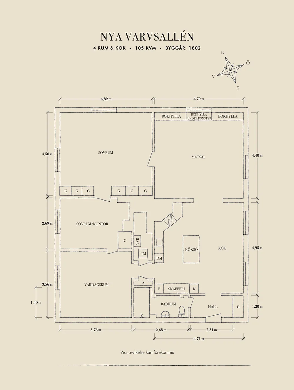 Обильний декор у квартирі в будинку XVIII століття у Гетеборзі - Gallery image 34