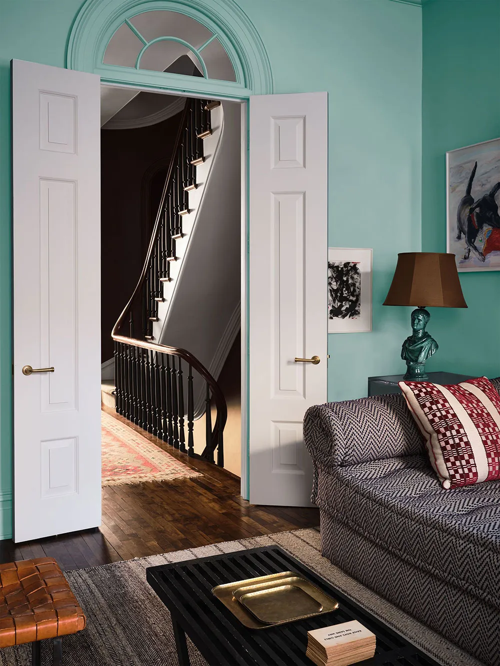 Wanddekor und Pariser Einrichtungsideen: Der Townhouse eines Komponisten in New York - Gallery image 1