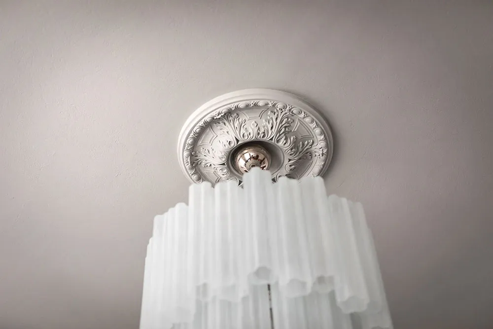 Stylish Scandinavian Interior with Pastel Ceiling (93 sqm) - Gallery image 14