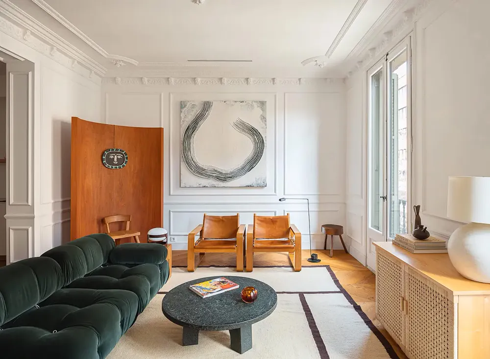 Style moderne et contemporain pour un appartement dans un ancien bâtiment à Barcelone - Gallery image 2