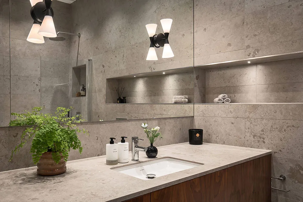 Stylish Scandinavian Interior with Pastel Ceiling (93 sqm) - Gallery image 24