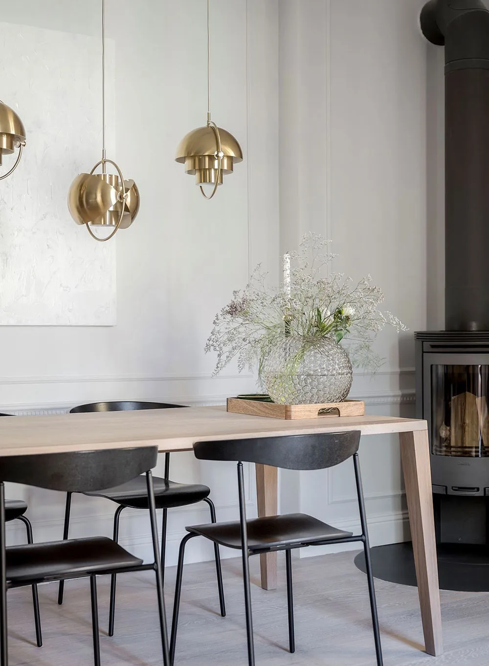 Nowoczesne wykończenie małej dwudziestki w starożytnym domu w Stokholmie (66 m²) - 7
