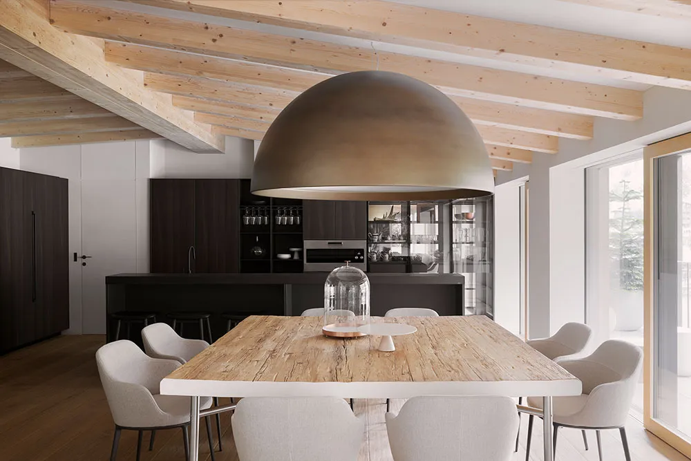 Elegancki górski wypoczynek: apartamenty w Dolomitach - 7