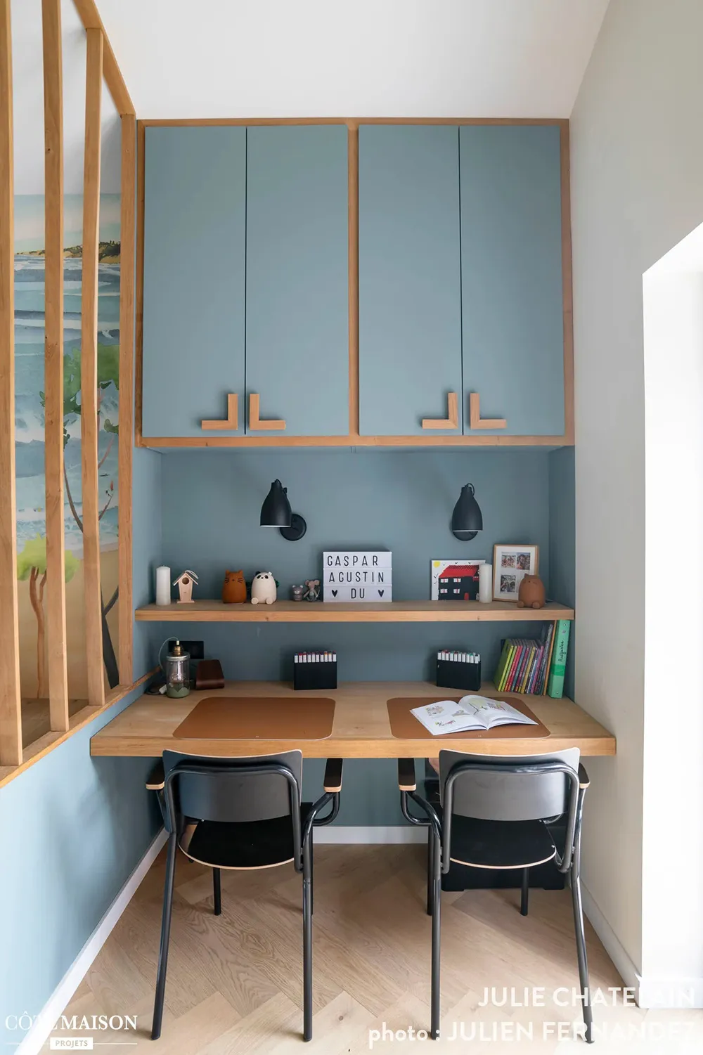 Design élégant dans des tons chauds pour une villa sur la côte atlantique de France - Gallery image 18