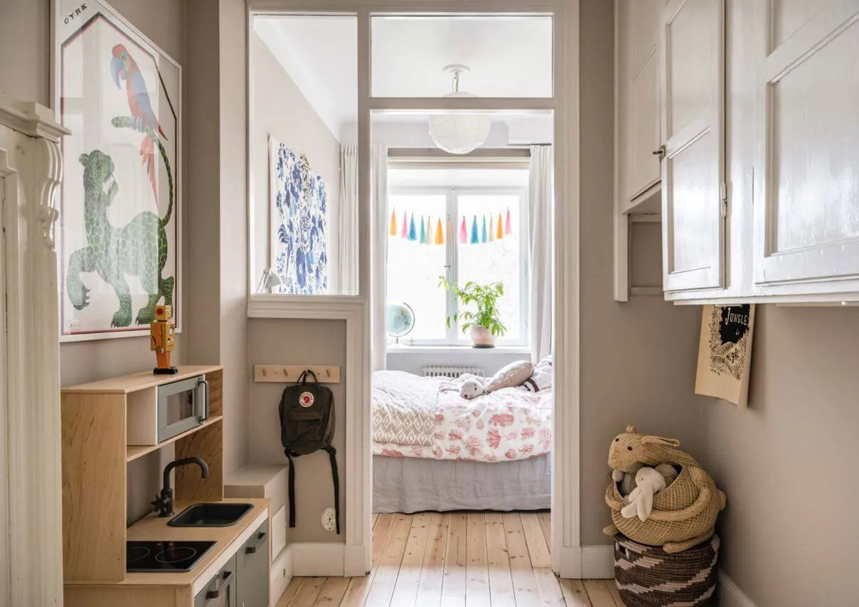 Cozy Scandinavian Interior with Large Library (98 sq. m) - Gallery image 20