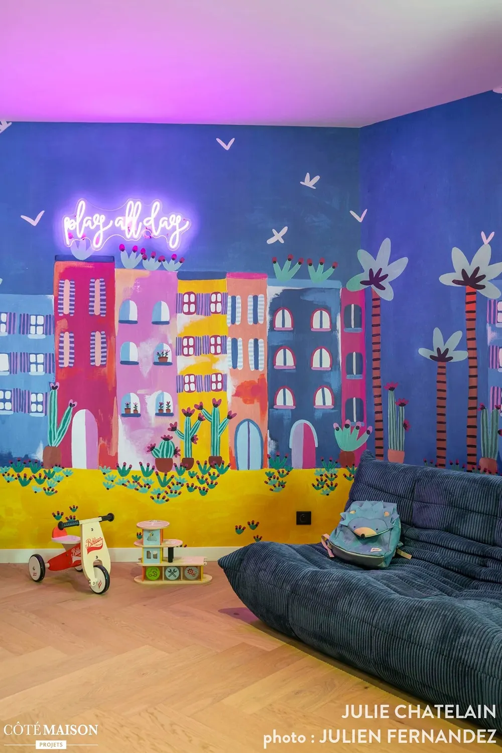 Design élégant dans des tons chauds pour une villa sur la côte atlantique de France - Gallery image 22