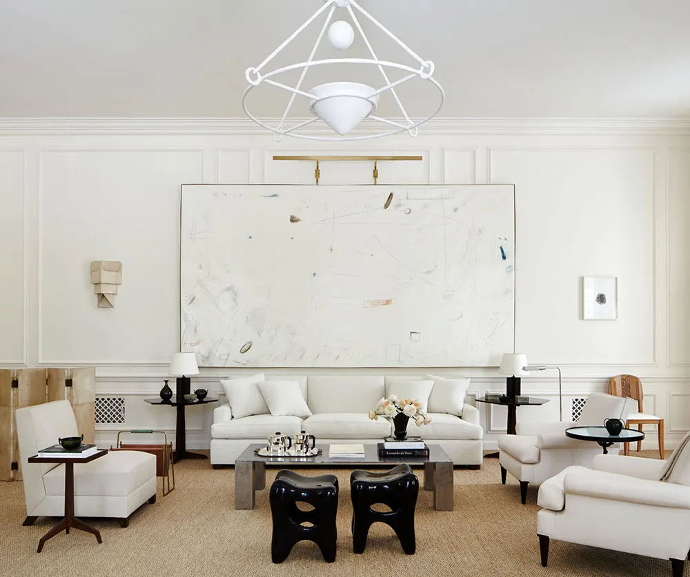 ニューヨークのエレガントでモダンなアパートのインテリアにある木製キッチン - Gallery image 7