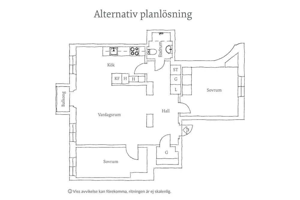 Простий і затишний монохромний інтер'єр у Швеції (59 кв. м) - Gallery image 22