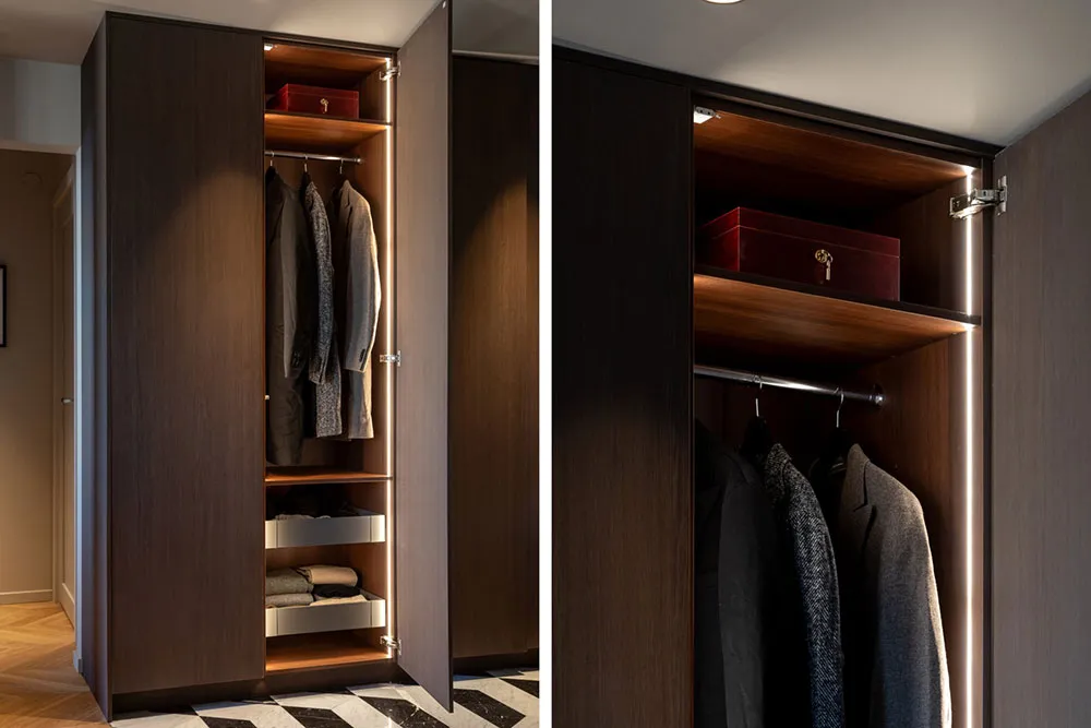 Elegancki nowoczesny design attic apartment w Stokholmii - Gallery image 27