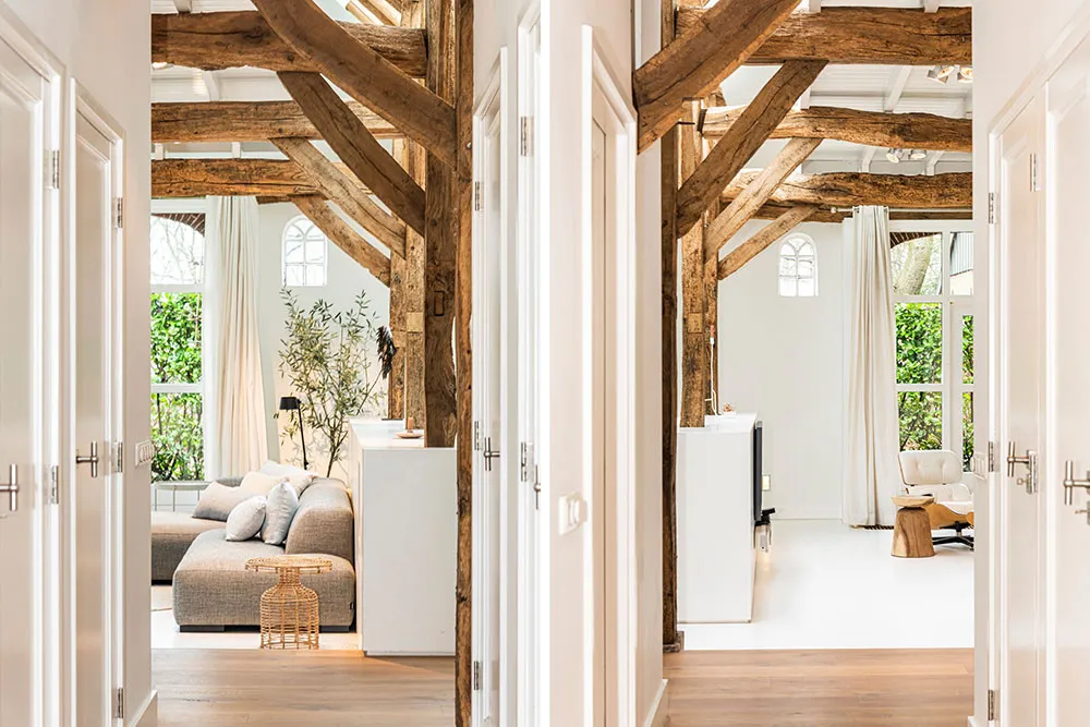 Балки та сучасний дизайн: чудовий хутір з солом'яною дахом у Нідерландах - Gallery image 11