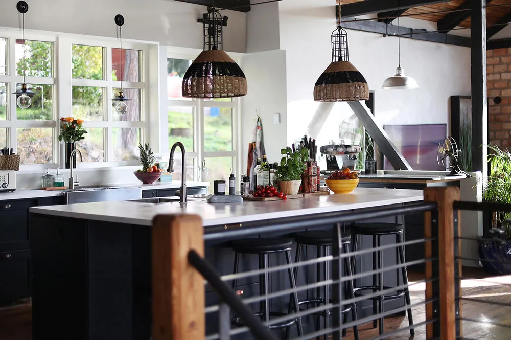 Unusual Cottage in Sweden with Industrial Interiors - Gallery image 8