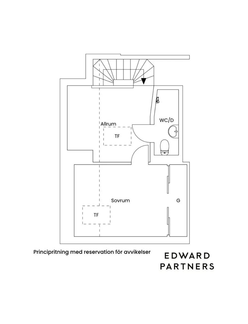 Elegancki nowoczesny design attic apartment w Stokholmii - Gallery image 30