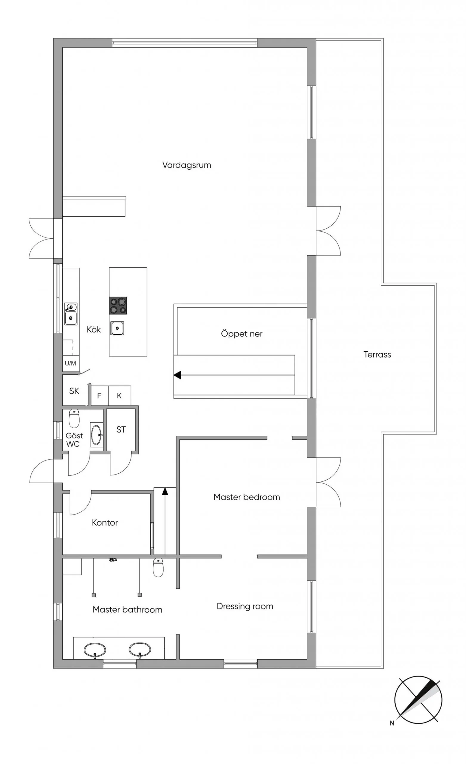 Unusual Cottage in Sweden with Industrial Interiors - Gallery image 16