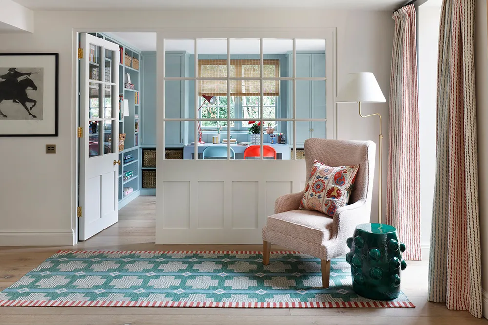 Vibrant Paints and Prints Bring New Life to This Historic Cottage in England - Gallery image 3