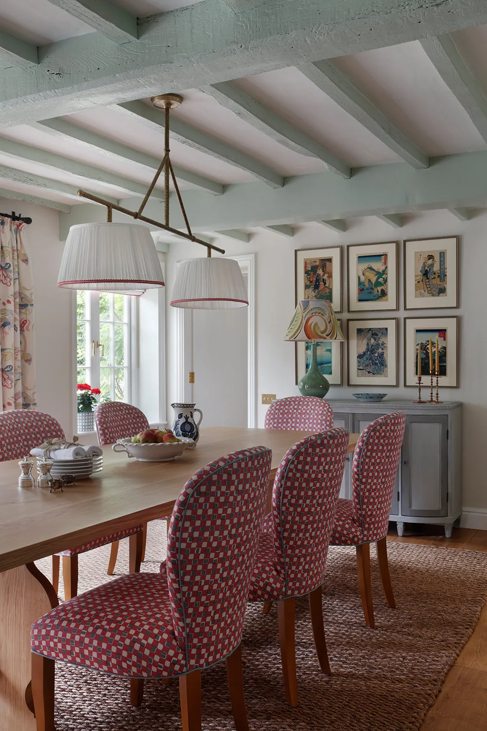 Vibrant Paints and Prints Bring New Life to This Historic Cottage in England - Gallery image 17
