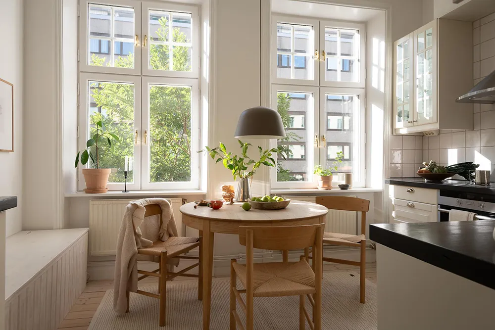 Spokojny i uютny szary-beżowy interior w Getborgu (83 m²) - Gallery image 21