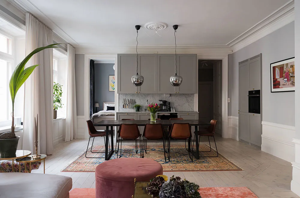 Appartement scandinave lumineux avec salon ouvert (60 m²) - Gallery image 3