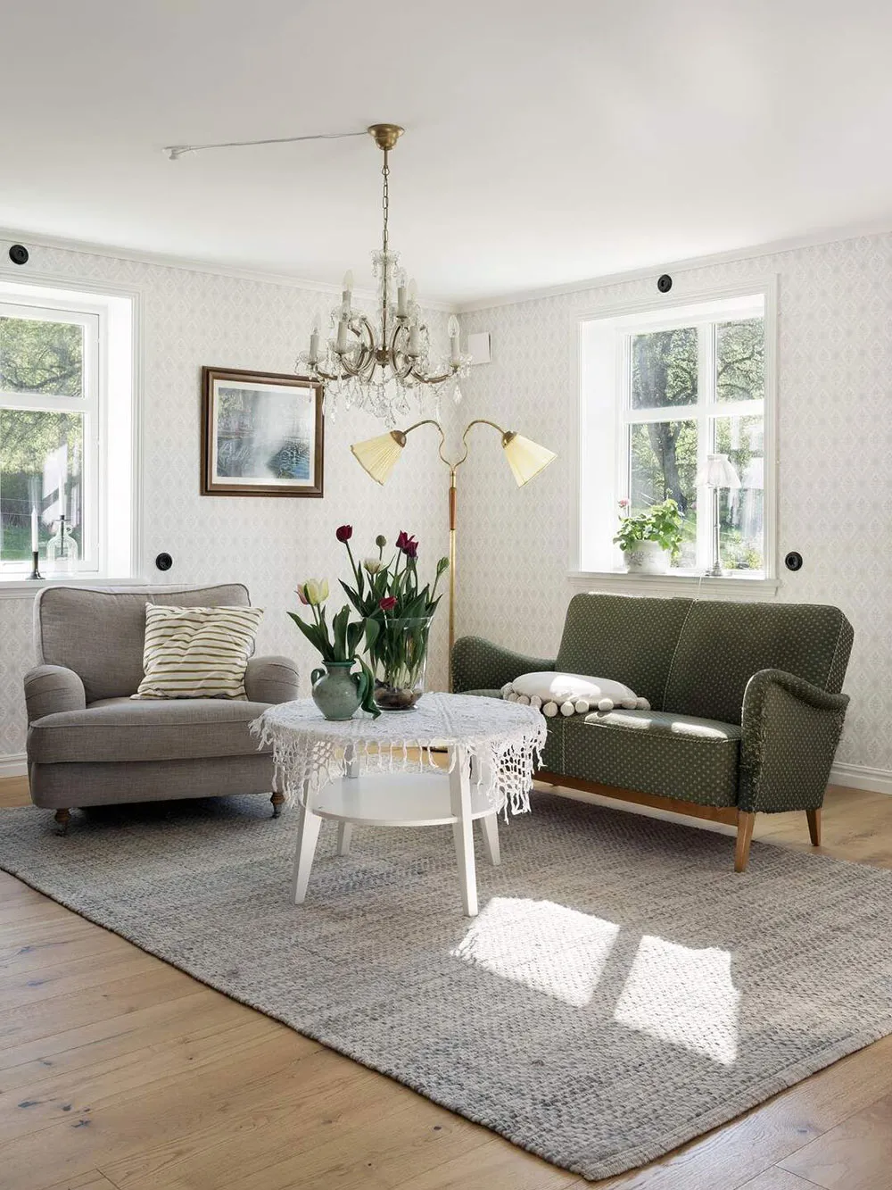 Traditional Swedish Cottage of the 19th Century with Red Facade and Countryside Interior - Gallery image 8