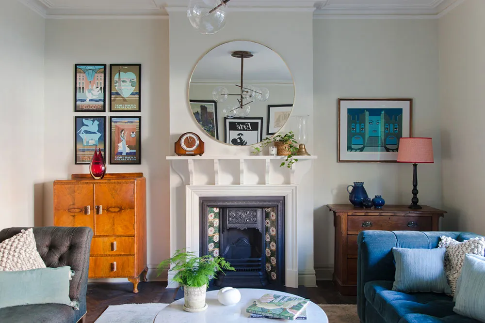 लंदन में सौंदर्यपूर्ण अंग्रेजी क्लासिक, जिसमें हल्के पेस्टल रंगों का उपयोग किया गया है। - Gallery image 26