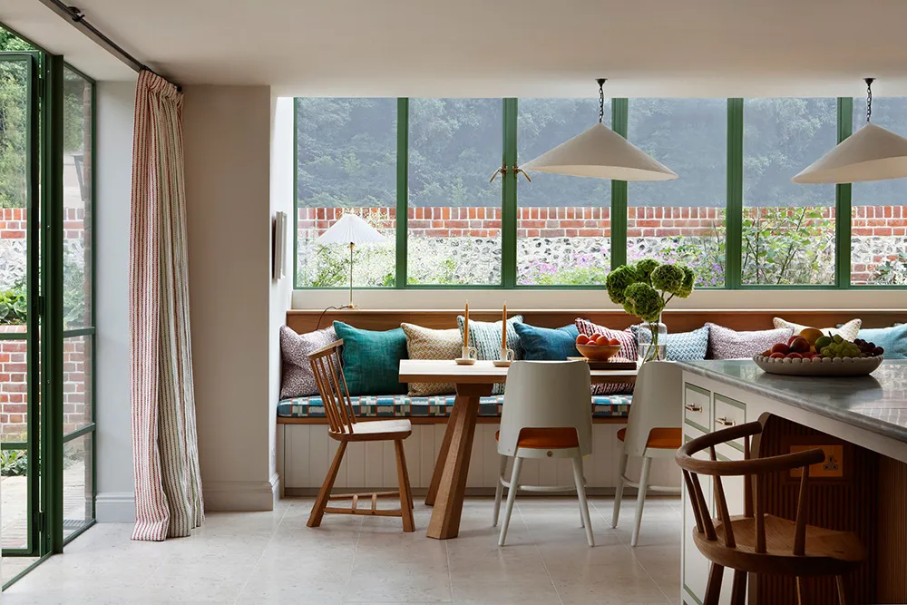 Vibrant Paints and Prints Bring New Life to This Historic Cottage in England - Gallery image 4