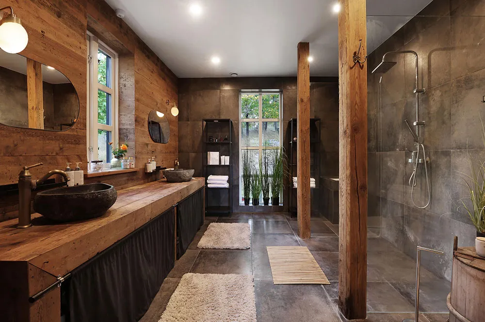 Unusual Cottage in Sweden with Industrial Interiors - Gallery image 13