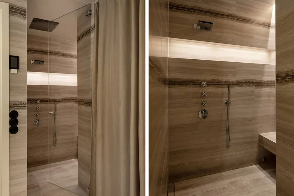 Elegancki nowoczesny design attic apartment w Stokholmii - Gallery image 19