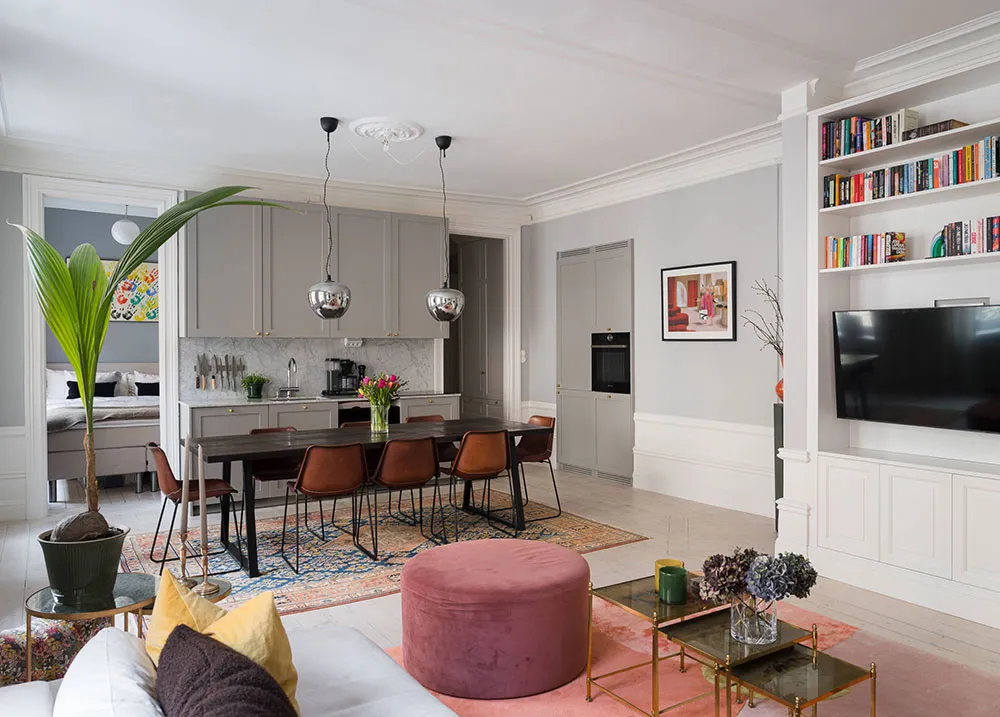 Appartement scandinave lumineux avec salon ouvert (60 m²) - Gallery image 13