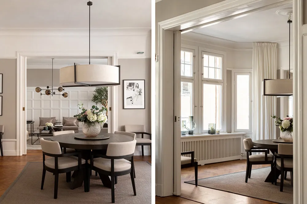 Streng und stilvolle moderne Klassik in Stockholm - Gallery image 7