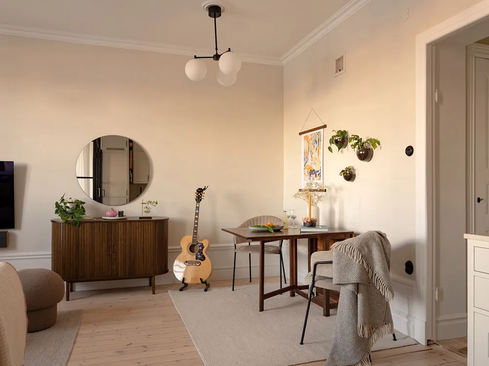 Спальня за стеклом и виды на залив: небольшая квартира в Стокгольме (36 кв. м) - Gallery image 13