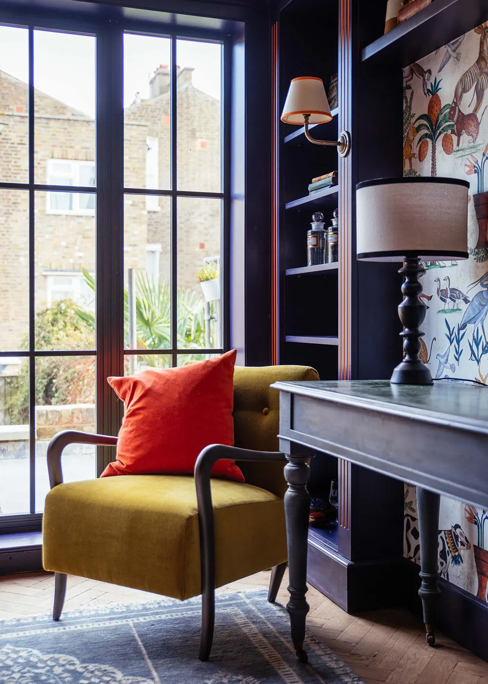 Schöne Farbpalette im Design eines victorianischen Hauses in London - Gallery image 8