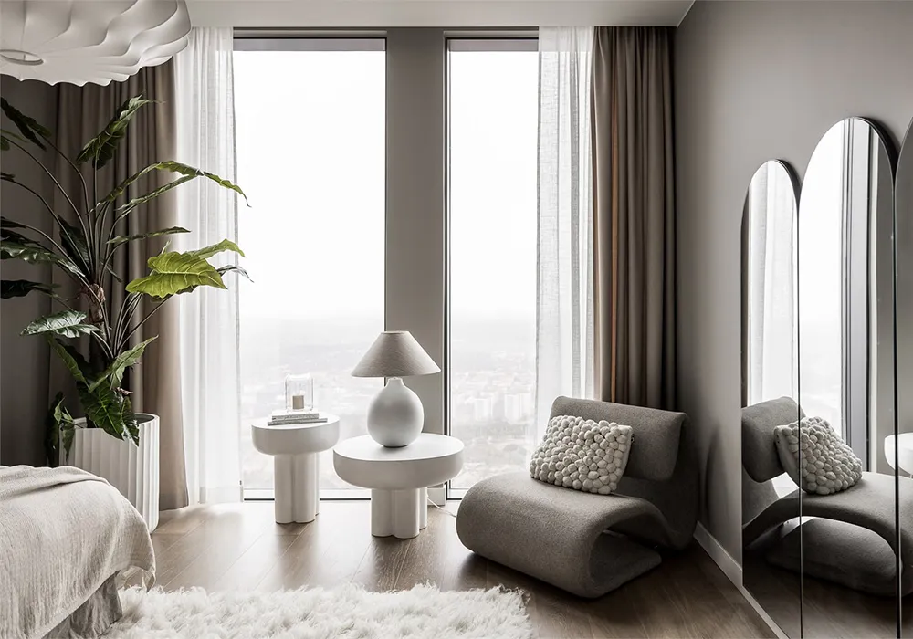 Стильный скандинавский интерьер с видом (85 кв. м) - Gallery image 19