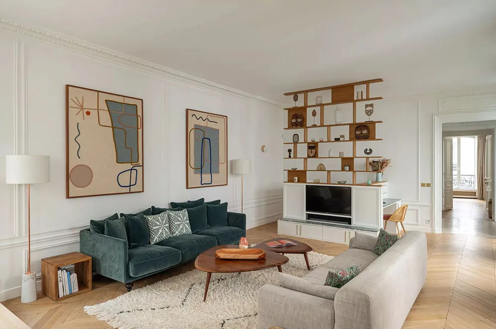 Inspirationnelles appartements avec terrasse verte à Paris - Gallery image 4