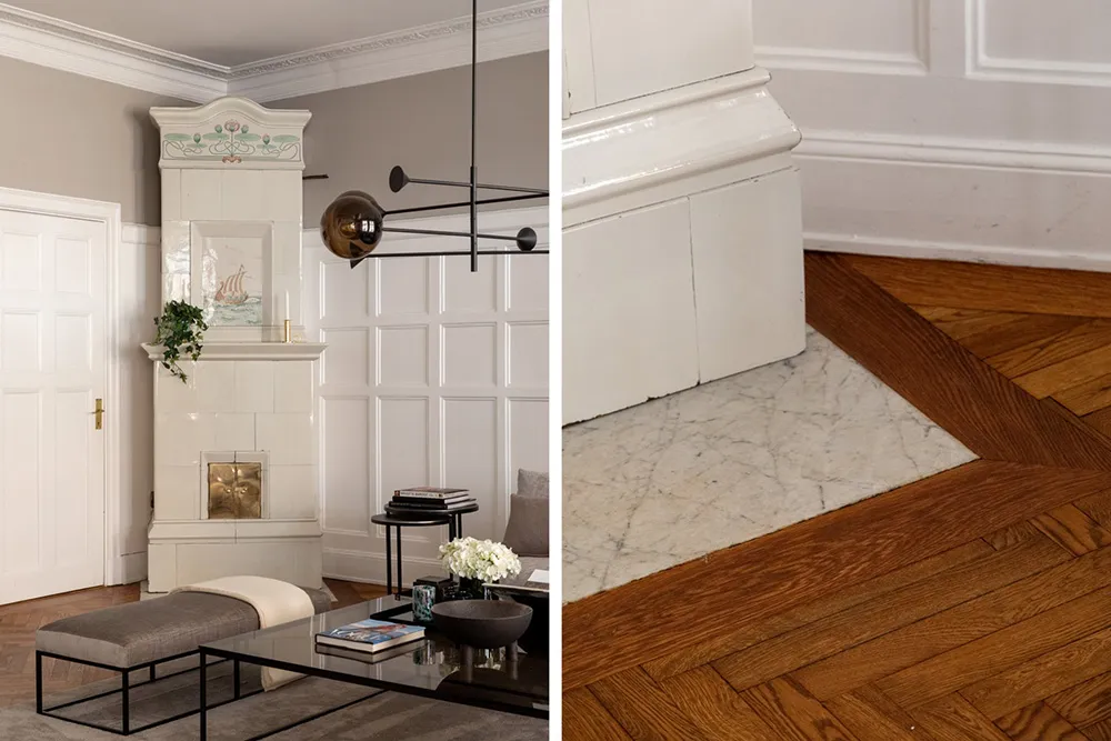 Streng und stilvolle moderne Klassik in Stockholm - Gallery image 3