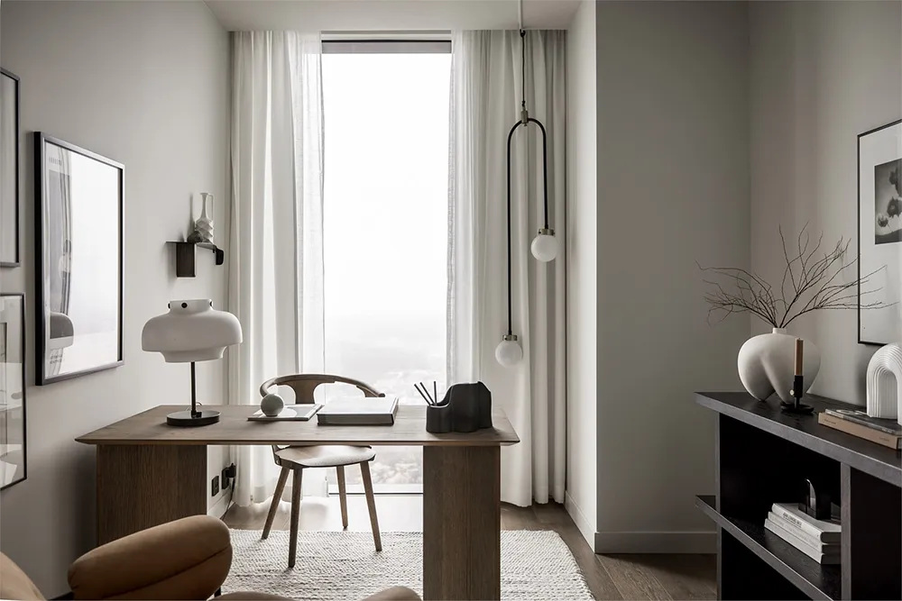 Стильный скандинавский интерьер с видом (85 кв. м) - Gallery image 20