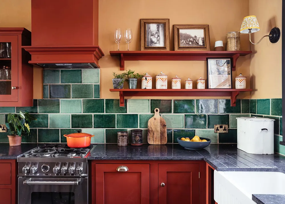 Schöne Farbpalette im Design eines victorianischen Hauses in London - Gallery image 5