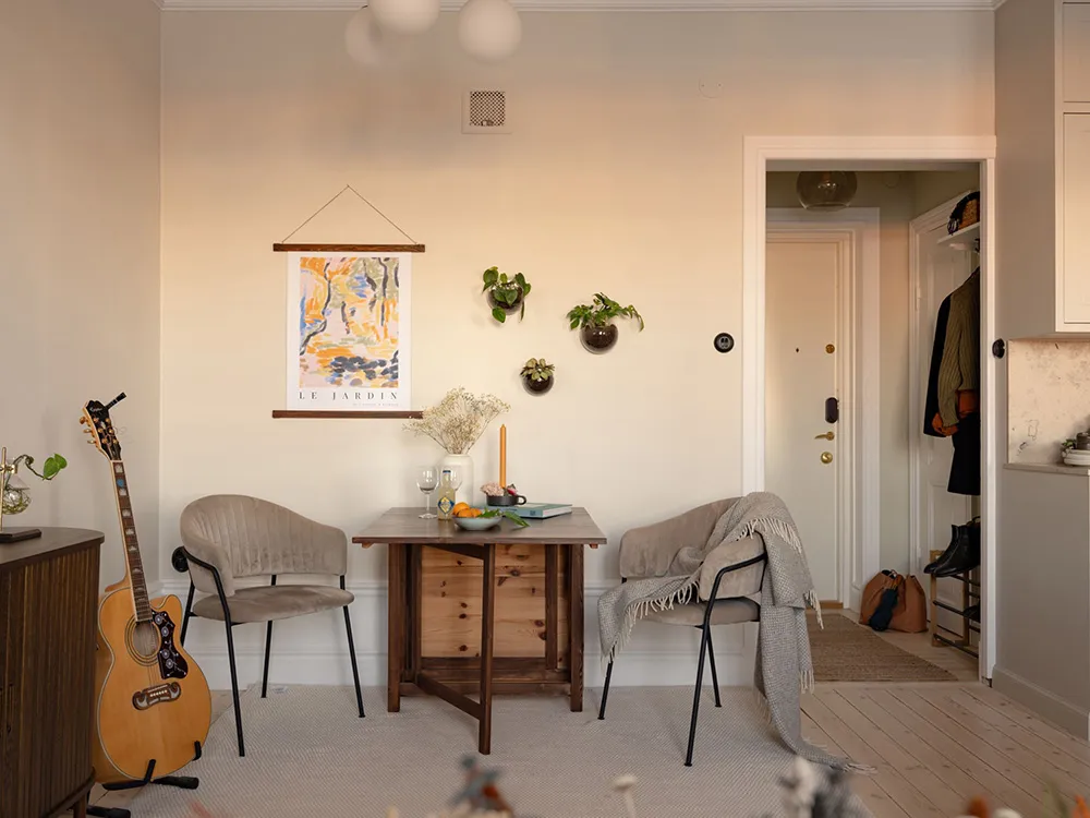 Спальня за стеклом и виды на залив: небольшая квартира в Стокгольме (36 кв. м) - Gallery image 12